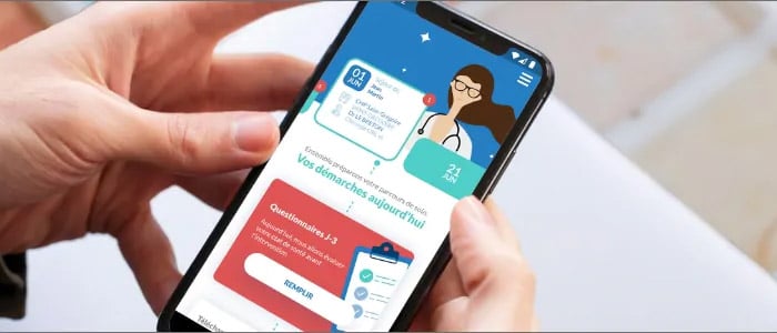 Espace patient et application Vivalto Santé